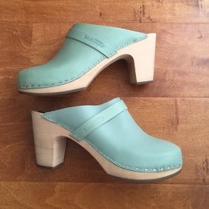 Swedish Hasbeens Slip In Clogs