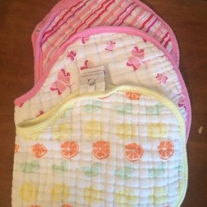 Aden + Anais burps bibs