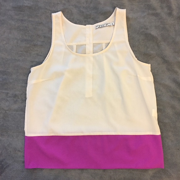 Chloe K Nordstrom Color Block Top