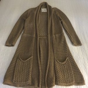 ANTHROPOLOGIE Knit Cardigan Sweater