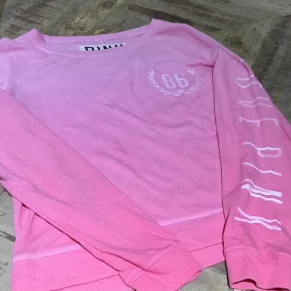 Pink Victoria Secret Ombré Shirt - Picture 1 of 4