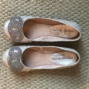 Antonio Melani flats size 7 worn ONCE