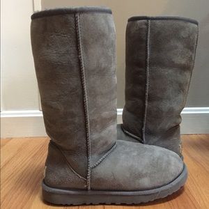 Classic Tall Grey Authentic UGG Australia boots