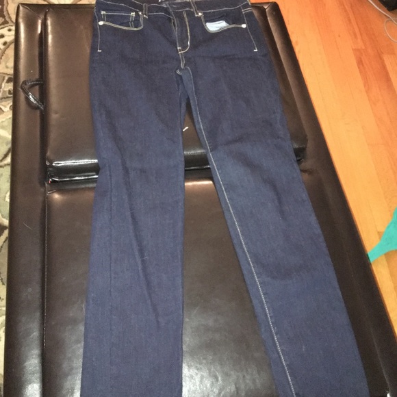 Dark skinny jeans