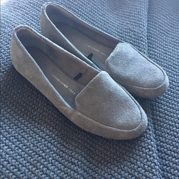 Gap Gray Suede Loafers