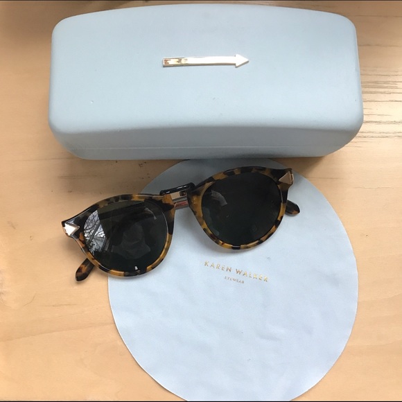 Karen Walker Helter Skelter Sunglasses