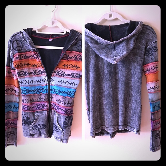 Yoga hoodie - stylish colorful and comfy - Picture 1 of 1