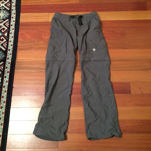 Mountain hard wear zip off utility pants