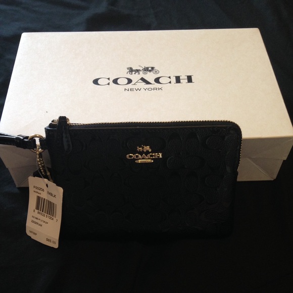 Black Coach wristlet**Last day to buy**