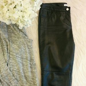 🔹Vegan Leather Pants🔹