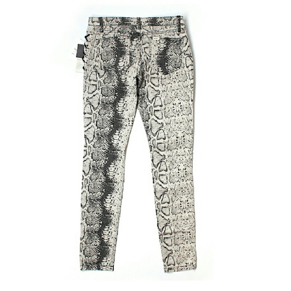 RVCA Snakeskin Noise Pollution Skinnies - Picture 3 of 4