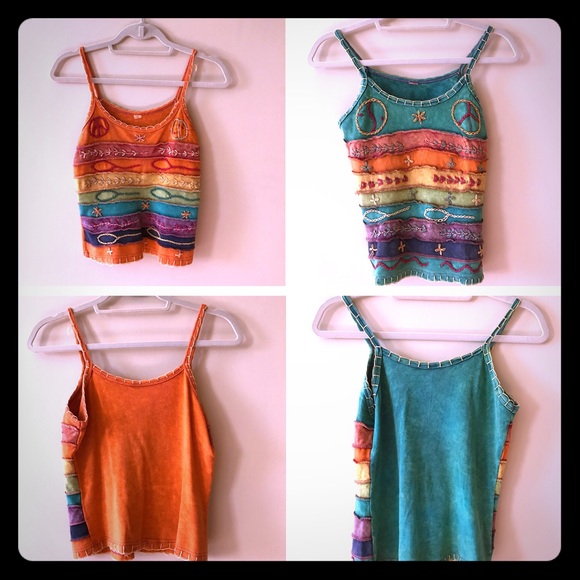 Yoga Nepal tank tops