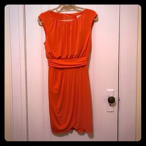 Trina Turk coral formal dress