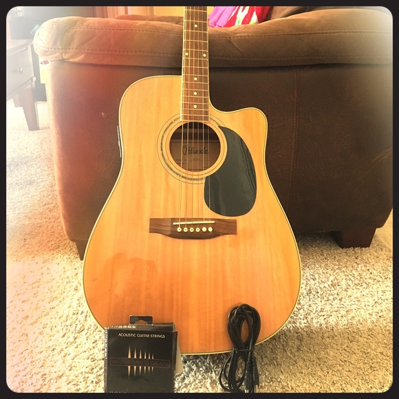 Electric/acoustic guitar