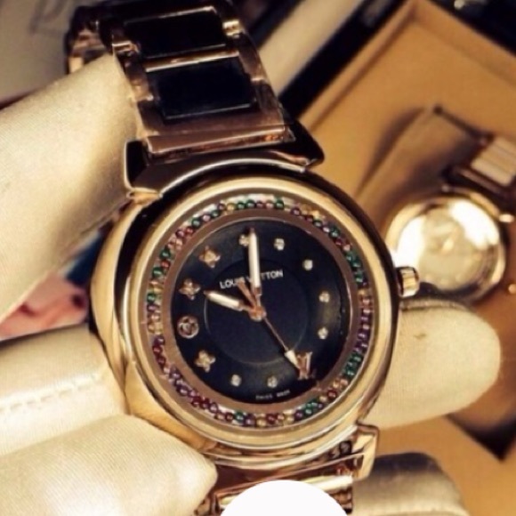 "Louis Vuitton" watch woman's