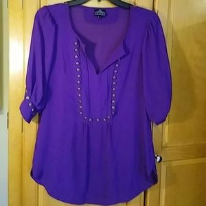 Angie studded blouse