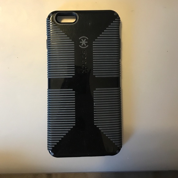Black Speck grip iPhone 6 Plus case