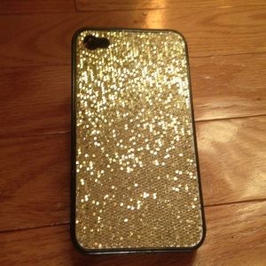 Glitter Gold IPhone 4/4S Case