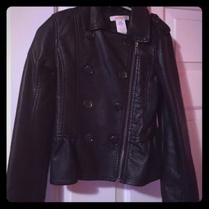Joe Fresh Little Girl Leather Jacket