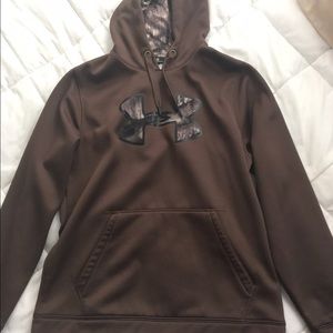 Men's under armor camo hoodie