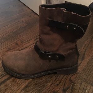Rag and Bone brown suede boots