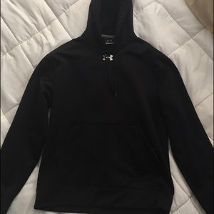 Men's black under armor hoodie