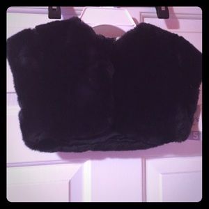 BRAND NEW Carter's Fur Shawl