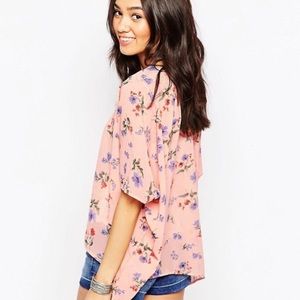 ASOS New Look Petite Floral Kimono