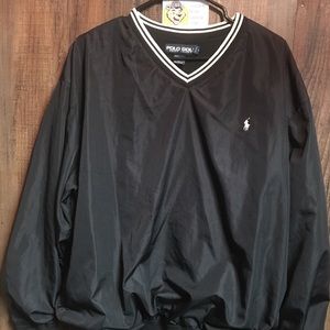 polo golf pullover windbreaker