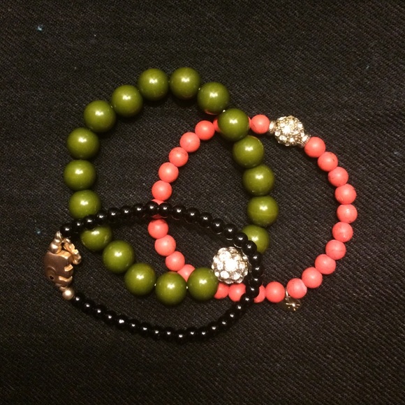 BUNDLE - 3 stretchy bracelets