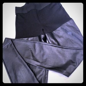 Wilfred faux Leather Leggings