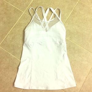 White Alo Yoga Top - Can Ship Today!!