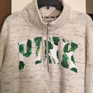 Half zip pullover - Pink by Victoria's Secret