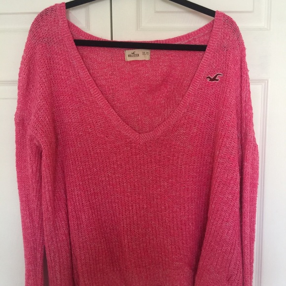 Pink Hollister Sweater