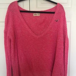 Pink Hollister Sweater