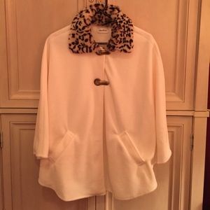 Winter white cape