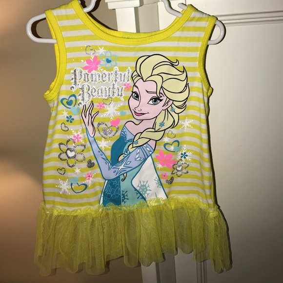 Elsa top size 5T