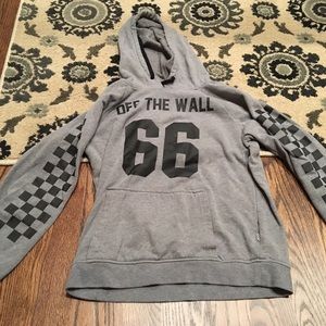 Grey vans sweater