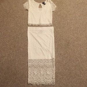 2 PC set skirt/top