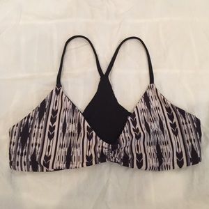 l*space reversible tribal & black print