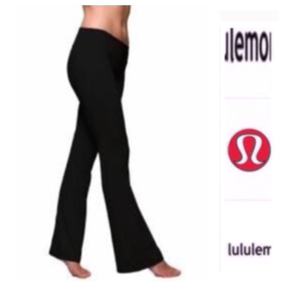 lululemon bell bottom leggings