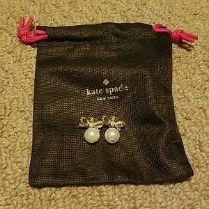Kate Spade pearl drop earrings