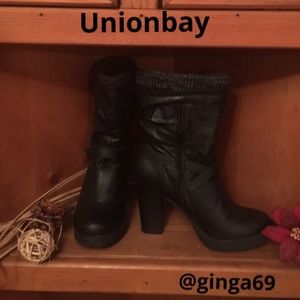 Unionbay heeled ankle boots💋