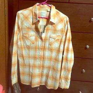 Women's Roper long sleeve plaid button up shirt