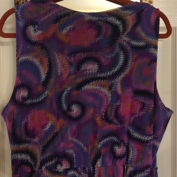 Psychedelic Print Dress - Picture 4 of 4
