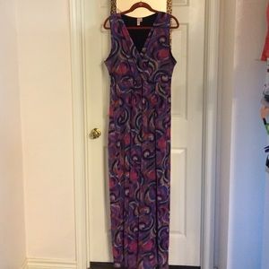 Psychedelic Print Dress