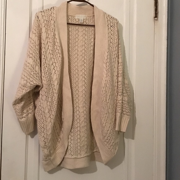 cream cocoon cardigan
