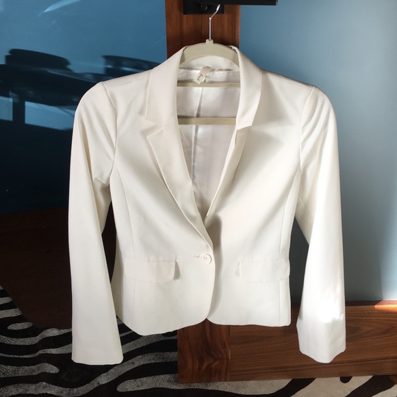 White blazer