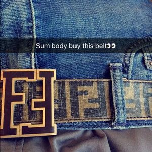 Fendi belt