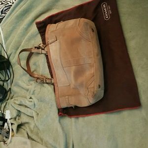 Authentic coach purse